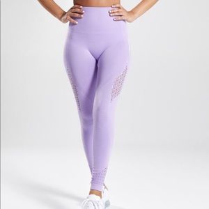 GYMSHARK // XS LILAC ENERGY SEAMLESS LEGGING